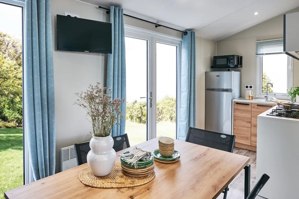 Huuraccommodatie(s) - Stacaravan Evasion 2 Slaapkamers - Camping de Kersentic
