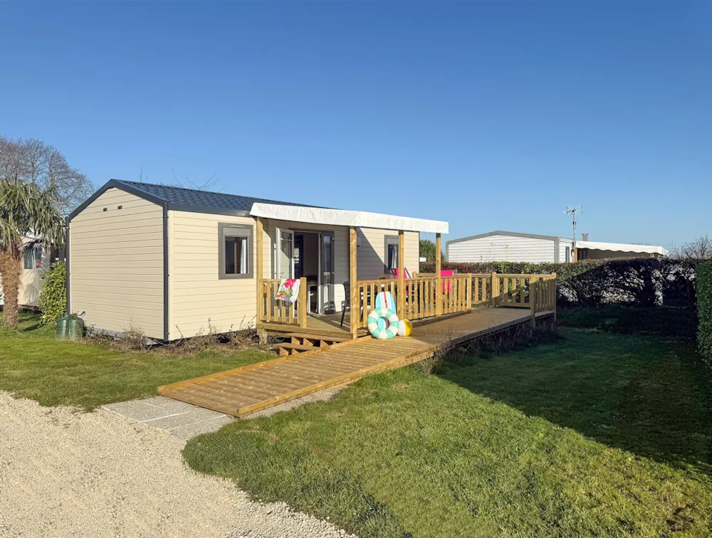 Huuraccommodatie(s) - Mobil Home Pmr 2 Slaapkamers - Camping de Kersentic