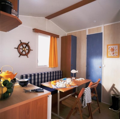 Mobile-home Standard 19m² 2 bedrooms - Half-covered terrace