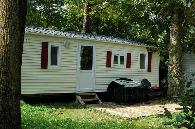 Accommodation - Mobile-Home Fidji Standard 28M² 2 Bedrooms - Half-Covered Terrace + Tv - Flower Camping Saint Lambert