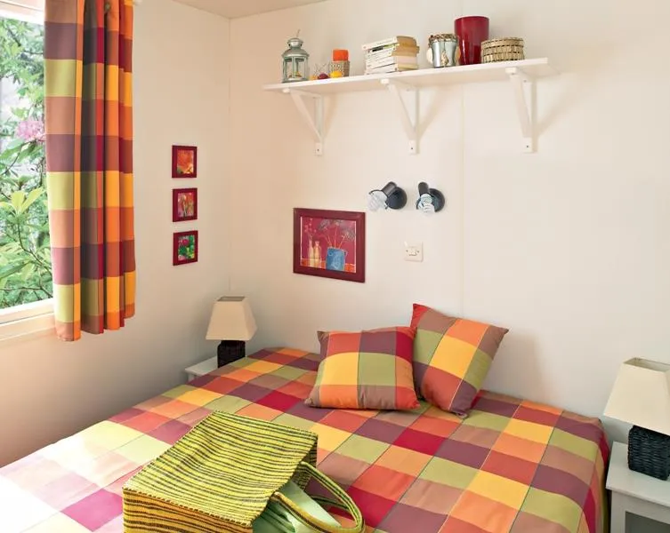 Mobil-Home Fidji Standard 28M² 2 Chambres - Terrasse Semi-Couverte + Tv