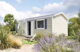 Location - Mobil-Home Modulo Confort 30M² 2 Chambres - Terrasse Semi-Couverte + Tv - Flower Camping Saint Lambert