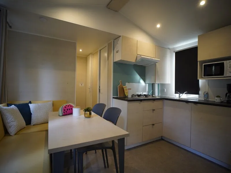 Mobil-Home Confort 35M² 3 Chambres - Terrasse Intégrée 10M² + Tv + Clim