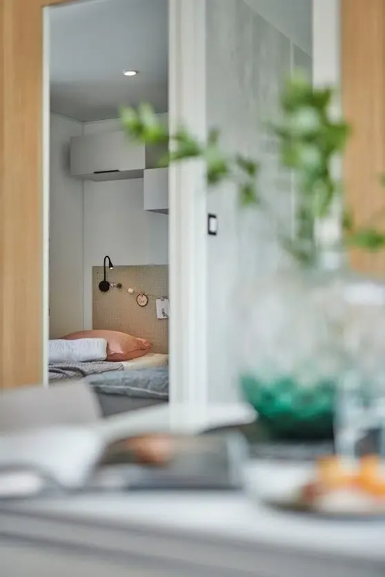 Mobil-Home Grand Large Louisiane Premium 34 M² 3 Chambres - Terrasse Couverte + Tv + Lv + Plancha