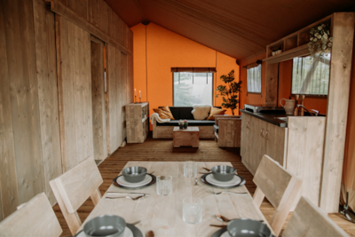 Lodge 35m² 2 bedrooms - with bathroom + 24m² terrace
