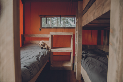 Lodge 35m² 2 bedrooms - with bathroom + 24m² terrace