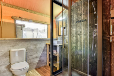 Lodge 35m² 2 bedrooms - with bathroom + 24m² terrace