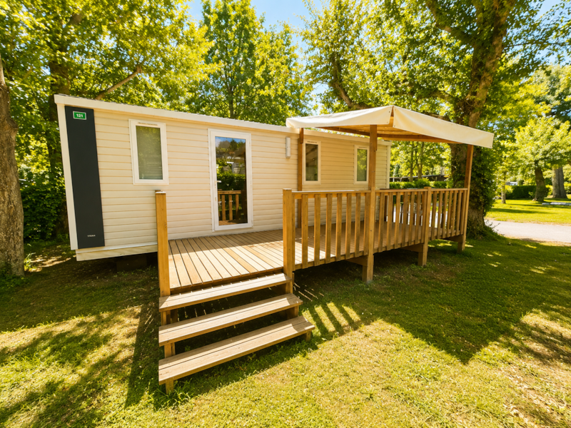 Casa Mobile Confort 24m² 2 camere - Terrazza semi-coperta + TV