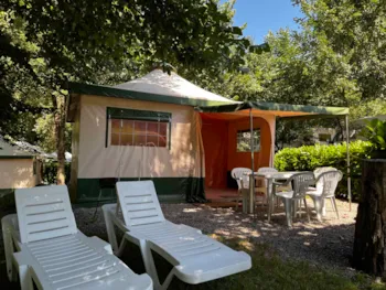 Mietunterkunft - Cyrus (2 Zimmer) - Camping Les Bords du Tarn