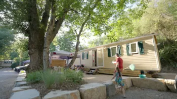 Mietunterkunft - Mobilheim Titania (23.5 M² - 2 Zimmer) - Camping Les Bords du Tarn