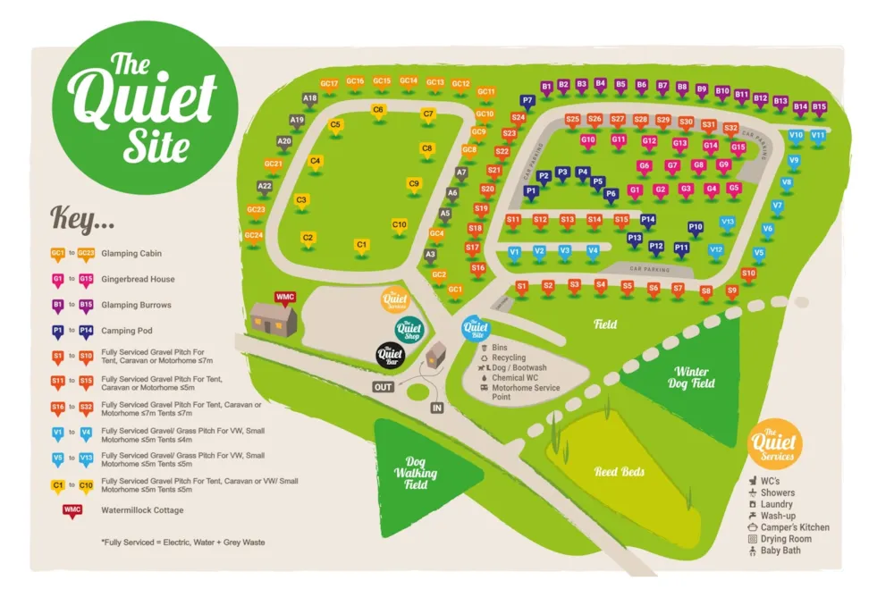 Camping The Quiet Site