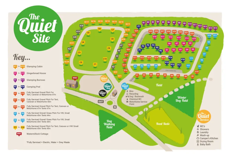 Camping The Quiet Site