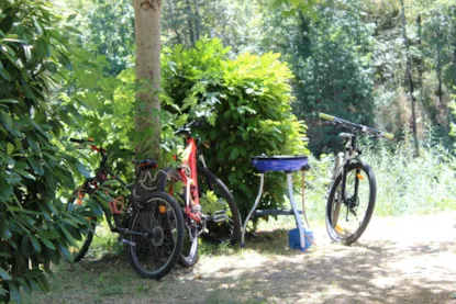 Emplacement Randonneur Avec Electricité Pour Vélo/Moto