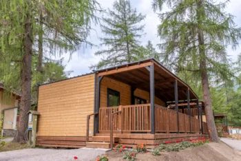 Mietunterkunft - Lodge Superior Family Tiere Erlaubt - Club del Sole - Val di Fiemme Easy Camping Village