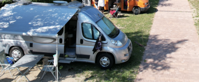 Pitch tent/caravan or camping-car + car C — 2