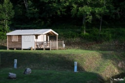 Mietunterkunft - Zeltbungalow 19M² - Camping LES PRADES