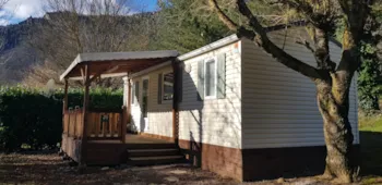 Mietunterkunft - Mobil-Home Ridorev Santafé - Camping LE ROC QUI PARLE