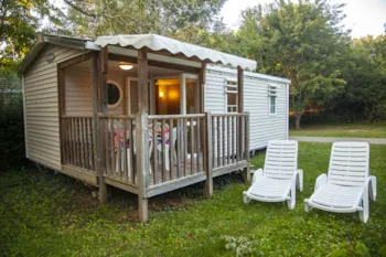 Accommodation - Mobilhome Confort 30 M² (2 Bedrooms) - Camping du Lac de Bonnefon