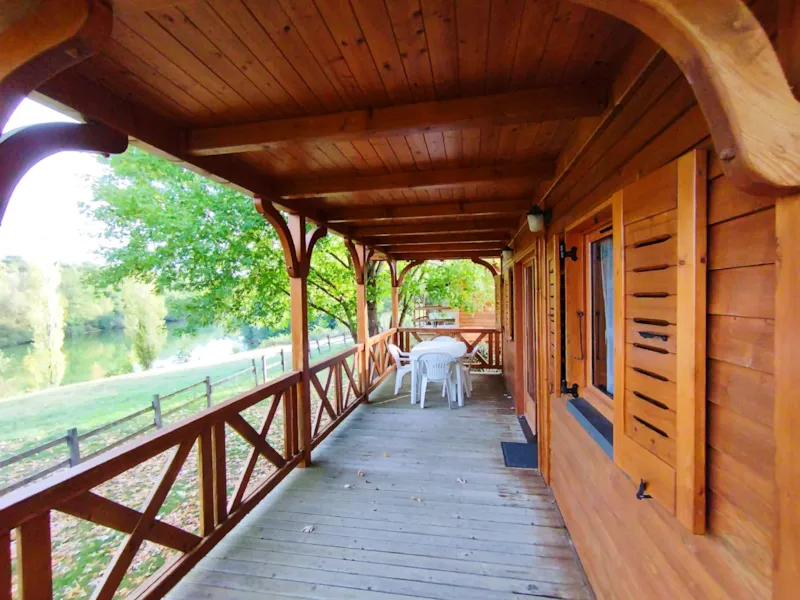 > Nouveau Chalet Espace 31 M² Avec Vue Sur Lac (2 Chambres)