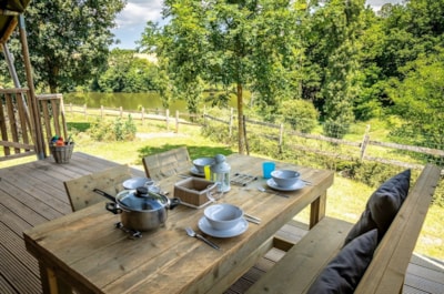 > NEW Premium 2-bedroom Safari tent