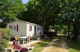 Accommodation - Cottage  With Air Conditionned 26M² (2 Bedrooms) - Camping Les Terrasses du Lac