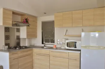 Huuraccommodatie(s) - Cocoon 3 Slaapkamers Airconditioning 31M² - Camping Les Terrasses du Lac