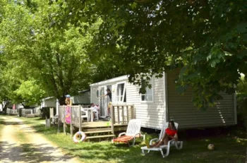 Huuraccommodatie(s) - Privilège 3 Slaapkamers Airconditioning 31M² - Camping Les Terrasses du Lac