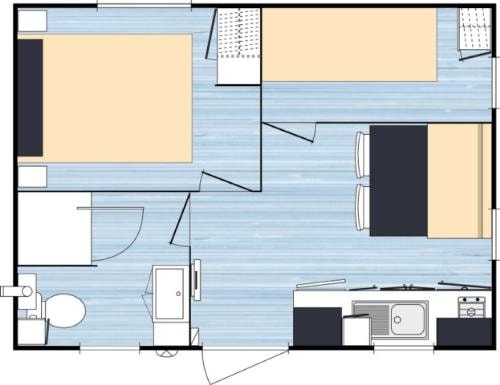 Mobil-Home O'phea  - 21M² - 2 Chambres - 3 Adultes