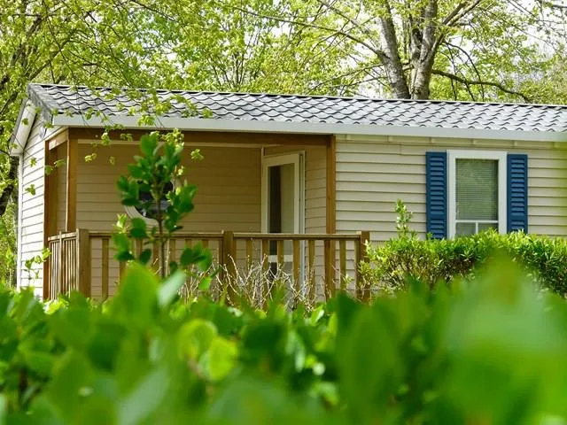 Mobil-Home Confort O'hara - 28M² - Terrasse Couverte - 2 Chambres -