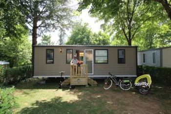 Mietunterkunft - Mh Premium Côté Jardin 3Ch 6Pers. - Camping La Peyrade