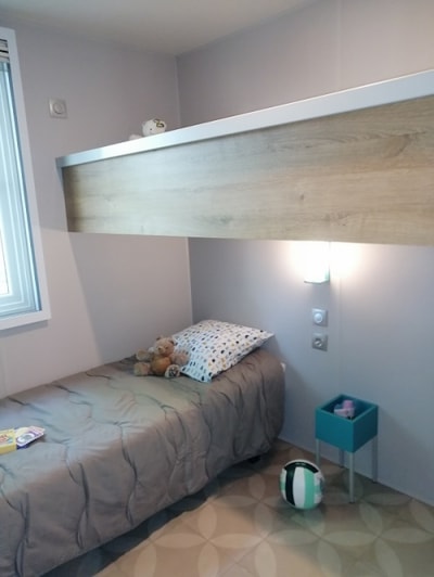 Mobile-home Premium - Air conditioning - Côté Jardin - 3 bedrooms