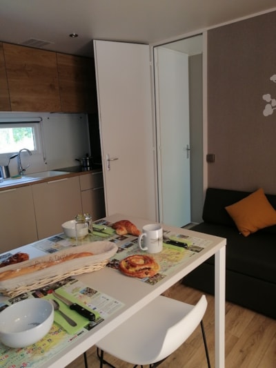 Mobile-home Premium  - Air conditioning - 2 bedrooms - 2 bathrooms