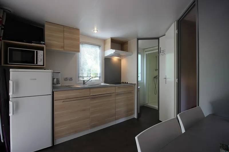 Mobil-Home Confort O'hara - 28M² - Terrasse Couverte - 2 Chambres -