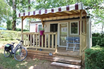Mietunterkunft - Mobilhome O’Phea – 21 M2 – 3 Personen – 2 Zimmer - Camping La Peyrade
