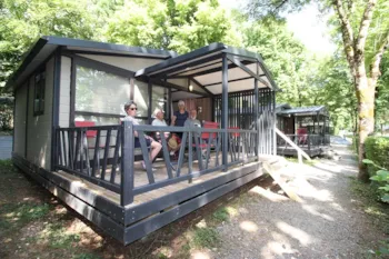 Mietunterkunft - Hütte Morea 25 M2 - 4/5 Personen – 2 Zimmer - Camping La Peyrade