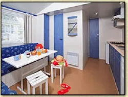 Accommodation - Mobile Home 2 Bedrooms Les Grands Causses - Camping Canoë Gorges Du Tarn
