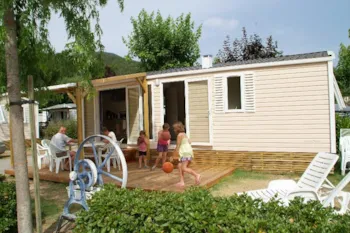 Accommodation - Mobile Home 3 Bedrooms Les Gorges Du Tarn - Camping Canoë Gorges Du Tarn