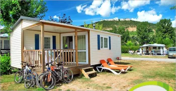 Accommodation - Mobile Home 2 Bedrooms Les Burons - Camping Canoë Gorges Du Tarn