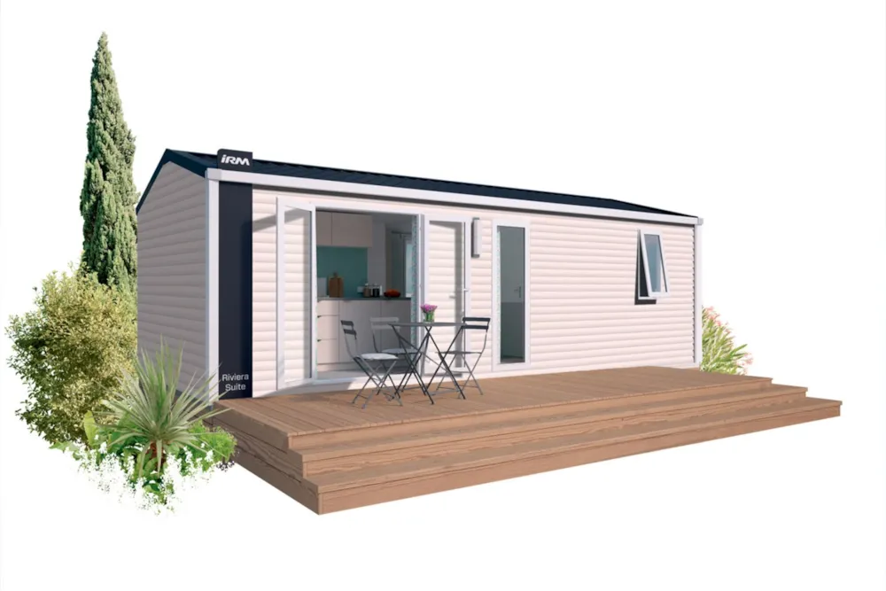 Accommodation - Mobile-Home 2 Bedrooms Les Fleurines - Camping Canoë Gorges Du Tarn