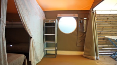 Canvas bungalow CANADA2 bedrooms + sheltered terrace