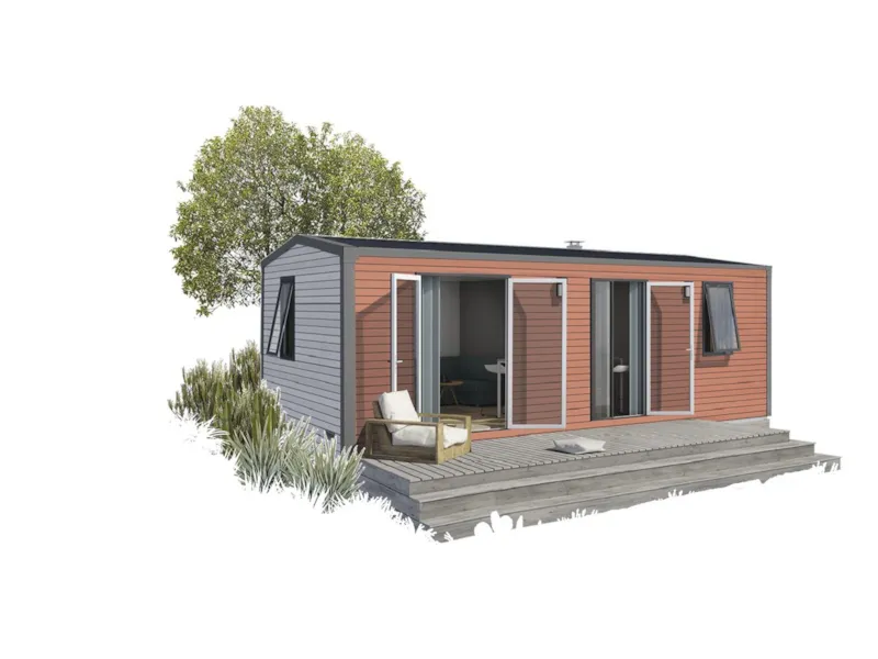 Cottage Premium 2 Chambres Avec Terrasse Couverte + Clim + Tv + Lave-Vaisselle