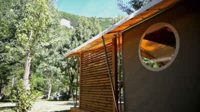 Canvas bungalow CANADA2 bedrooms + sheltered terrace