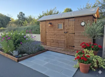 Stellplatz - Stellplatz Freecamp Mit Sanitäranlagen (Zelt, Wohnwagen, Wohnmobil / 1 Auto / Strom 10A) - Flower Camping PEYRELADE