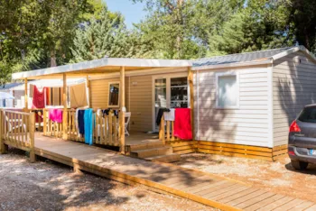 Mietunterkunft - Comfort Xl | 36M² | Adapted To People With Reduced Mobility | A/C | 2 Bedrooms | Balcony Terrace - - Camping Marvilla Parks - La Marina de Canet