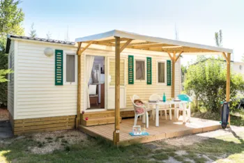 Mietunterkunft - Classic Xl| 24M² | 2 Bedrooms | Garden Level Terrace - - Camping Marvilla Parks - La Marina de Canet