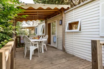 Mietunterkunft - Classic Xl| 29M² | A/C | 2 Bedrooms | Balcony Terrace - - Camping Marvilla Parks - La Marina de Canet