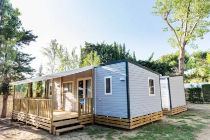 Mobil-Home Confort - 30 M²- 3 Habitaciones - Terraza Elevada