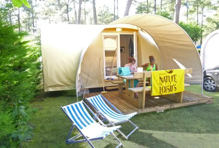 Coco Sweet Lodge  "Vue Lac Extra " (Sans Sanitaires -Terrasse Couverte)