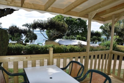 Cottage EVASION covered terrace (optional heating/air conditioning, TV) New 2025 — 2