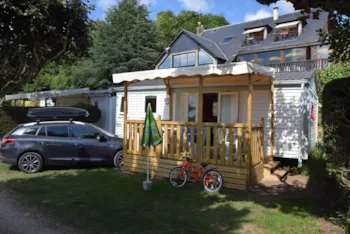 Mietunterkunft - Cottage Evasion (Überdachte Terrasse + Option Klima Tvn Fernsehen) New 2024 - Camping Beau-Rivage